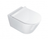 Catalano ZERO 55 miska WC wisząca bezrantowa z deską wolnoopadającą biały połysk 0111550001 + 0551200001 +9056060000